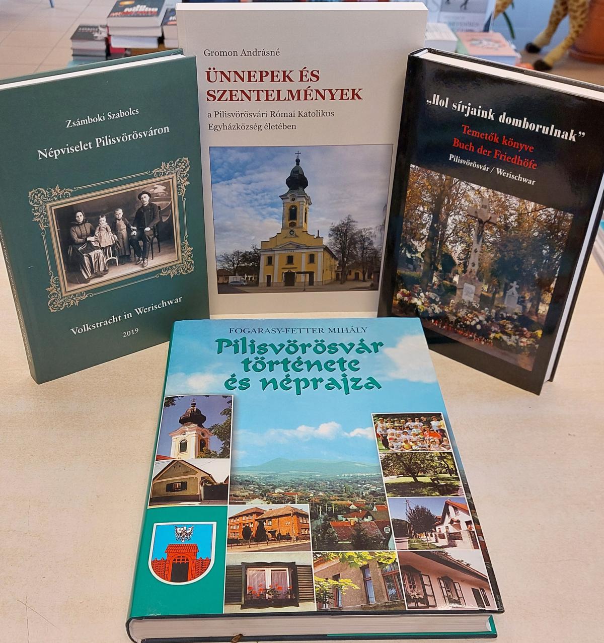 Vörösvár fontos könyvei