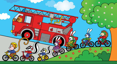 Biciklitúra a Pipitér-szigetre - Diafilm