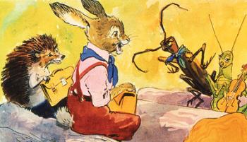 Nyuszi Pista kalandjai - Diafilm 1.Kép