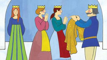 Szóló szőlő, mosolygó alma… - Diafilm 1.Kép