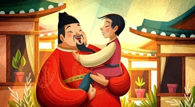 A kisfiú meg az üres virágcserép - Diafilm