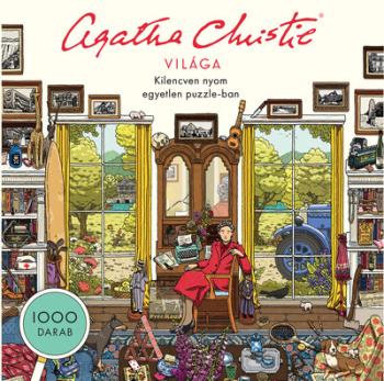 Agatha Christie világa - Kilencven nyom egyetlen puzzle-ban (ÚJ KIADÁS) 1.Kép