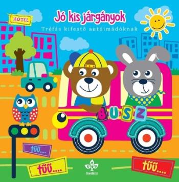 Jó kis járgányok - Tréfás kifestő autóimádóknak 1.Kép