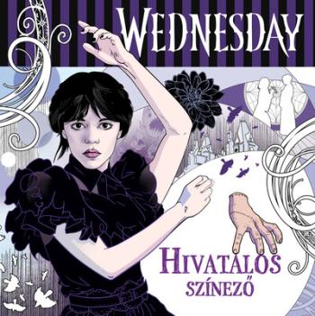 Wednesday - Hivatalos színező 1.Kép