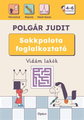 Sakkpalota foglalkoztató - Vidám lakók - 4-6 éveseknek 1.Kép