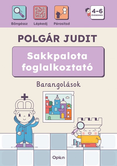 Sakkpalota foglalkoztató - Barangolások - 4-6 éveseknek