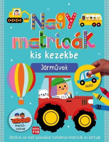 Nagy matricák kis kezekbe - Járművek 1.Kép