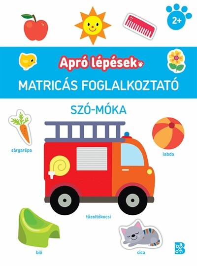 Apró lépések - Szó-móka - Matricás foglalkoztató