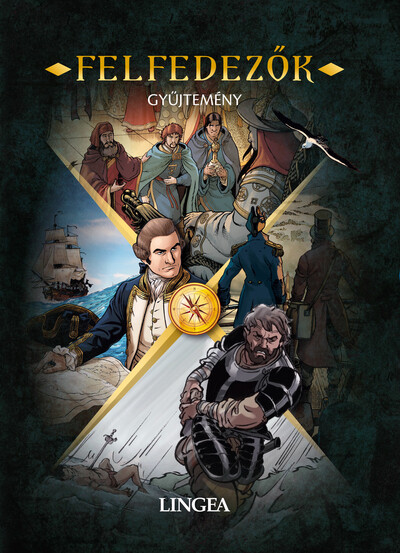 Felfedezők gyűjtemény díszdobozban (képregény)