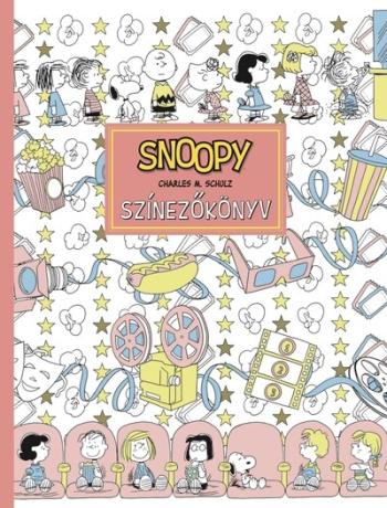 Snoopy színezőkönyv 1.Kép