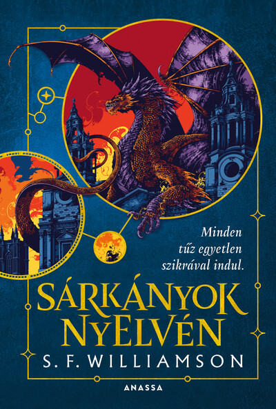 Sárkányok nyelvén (éldekorált)