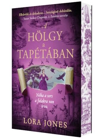 A hölgy a tapétában (éldekorált) 1.Kép