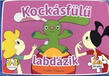 Kockásfülű nyúl labdázik kirakó 1.Kép