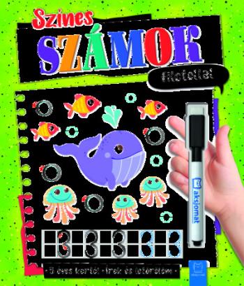 Színes számok filctollal - Írok és letörlöm 5+ 1.Kép