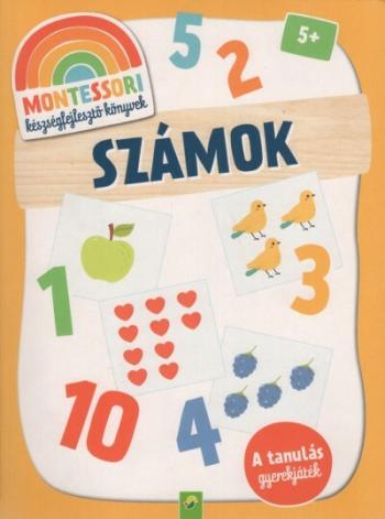 Montessori készségfejlesztő könyvek: Számok - A tanulás gyerekjáték 1.Kép