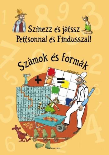 Színezz és játssz Pettsonnal és Findusszal! - Számok és formák 1.Kép