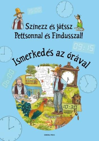 Színezz és játssz Pettsonnal és Findusszal! - Ismerkedés az órával 1.Kép