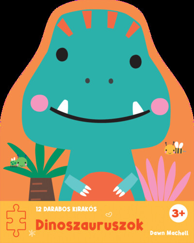 12 darabos kirakós - Dinoszauruszok