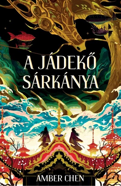 A jádekő sárkánya (éldekorált)