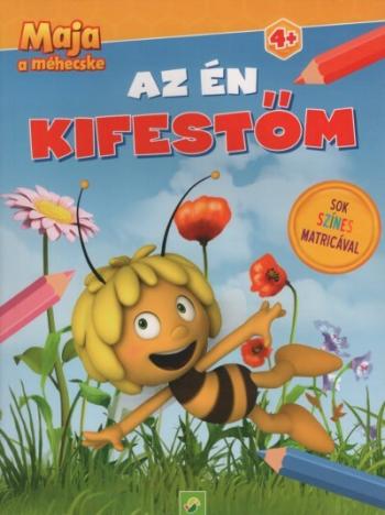 Maja a méhecske: Az én kifestőm - Sok színes matricával 1.Kép