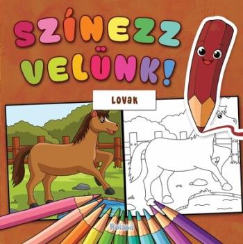 Színezz velünk! - Lovak 1.Kép