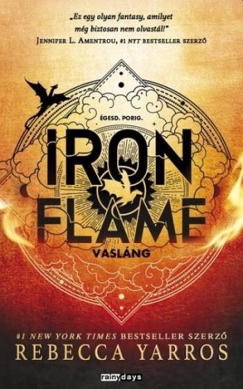 Iron Flame - Vasláng (fekete élfestés) 1.Kép