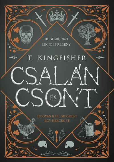 Csalán és csont (éldekorált)