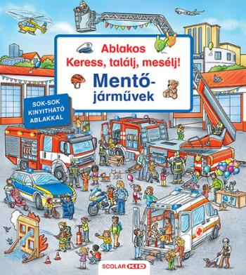 Ablakos Keress, találj, mesélj! - Mentőjárművek 1.Kép