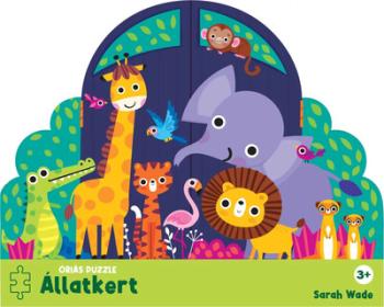 Óriás puzzle - Állatkert 1.Kép