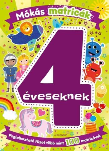 Mókás matricák 4 éveseknek 1.Kép