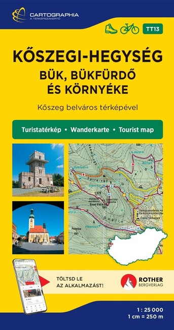 Kőszegi-hegység turistatérkép (új kiadás) 1.Kép