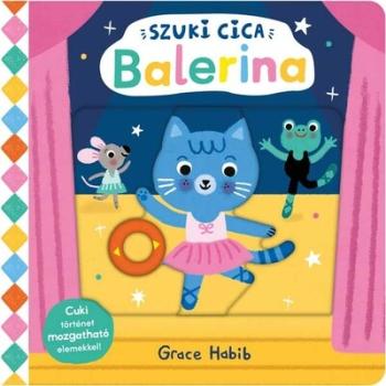 Szuki cica - Balerina - mozgatható elemekkel - Szuki cica 1.Kép