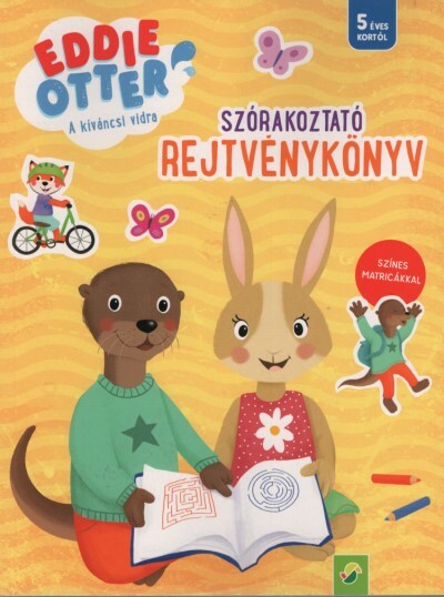 Eddie Otter: Szórakoztató rejtvénykönyv - Színes matricákkal