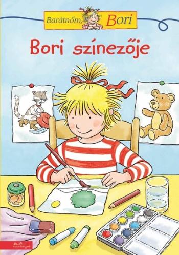 Bori színezője - Barátnőm, Bori foglalkoztató 1.Kép