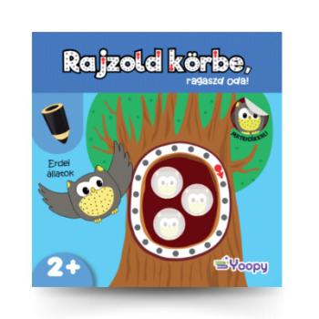 Rajzold körbe, ragaszd oda! - Erdei állatok 1.Kép