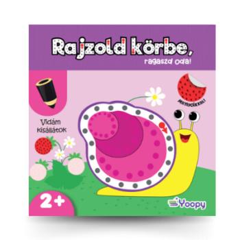 Rajzold körbe, ragaszd oda! - Vidám kisállatok 1.Kép