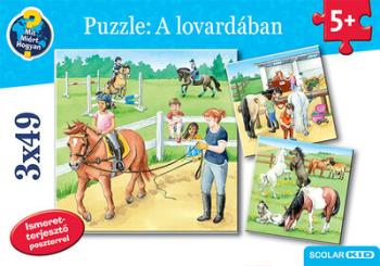 Puzzle: A lovardában 1.Kép