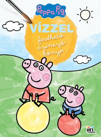 Vízzel festhető színezőkönyv: Peppa malac (új kiadás) 1.Kép