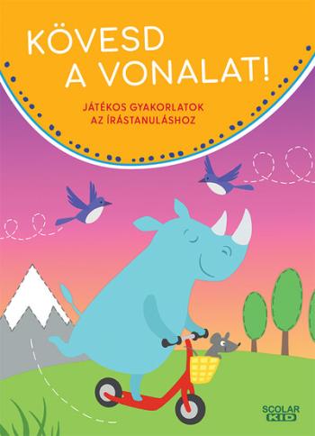 Kövesd a vonalat! - Játékos gyakorlatok az írástanuláshoz 1.Kép