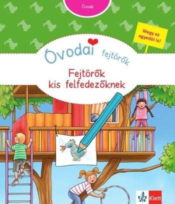 Óvodai fejtörők - Fejtörők kis felfedezőknek - Színes készségfejlesztő feladatlapok óvodásoknak. 1.Kép