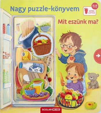 Nagy puzzle-könyvem - Mit eszünk ma? 1.Kép