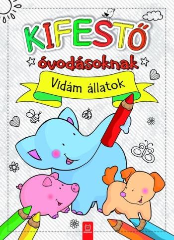 Kifestő óvodásoknak - Vidám állatok 1.Kép