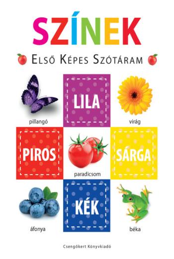 Színek - Első képes szótáram - Szivacskönyv 1.Kép