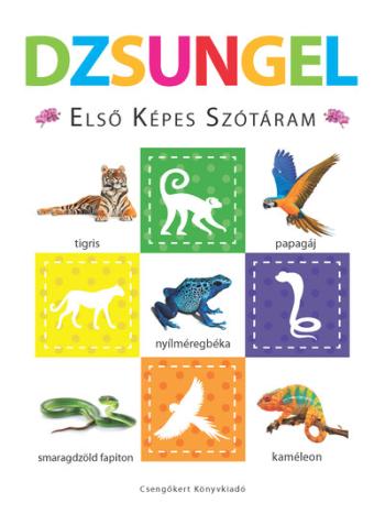 Dzsungel - Első képes szótáram - Szivacskönyv 1.Kép