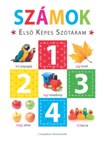 Számok - Első képes szótáram - Szivacskönyv 1.Kép