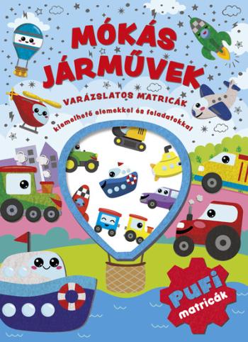 Varázslatos matricák - Mókás járművek 1.Kép