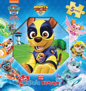 Mancs Őrjárat - Mighty pups: Első kirakós könyvem - 5 kirakóval 1.Kép