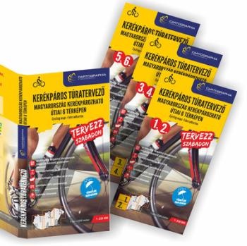 Magyarország kerékpáros túratervező TÉRKÉPcsomag 2022 1.Kép
