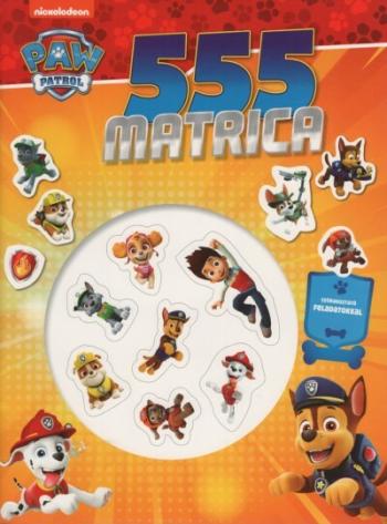 555 matrica: Mancs őrjárat - Szórakoztató feladatokkal 1.Kép