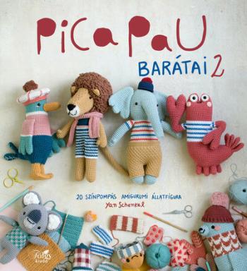 Pica Pau barátai 2 - 20 színpompás amigurumi állatfigura 1.Kép